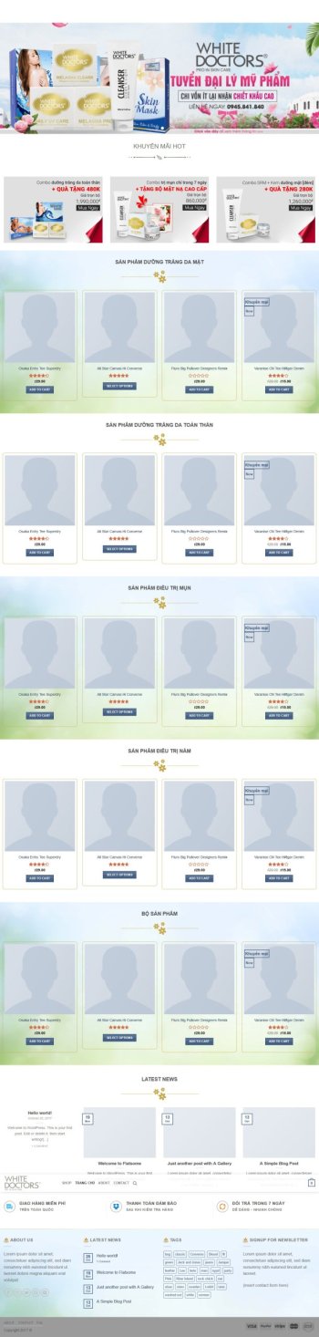 Bán hàng mỹ phẩm